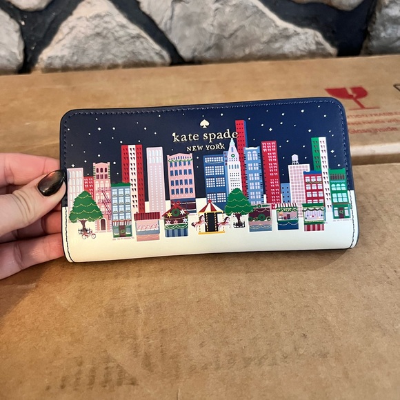 kate spade Handbags - kate spade New York Cityscape Zip Wallet